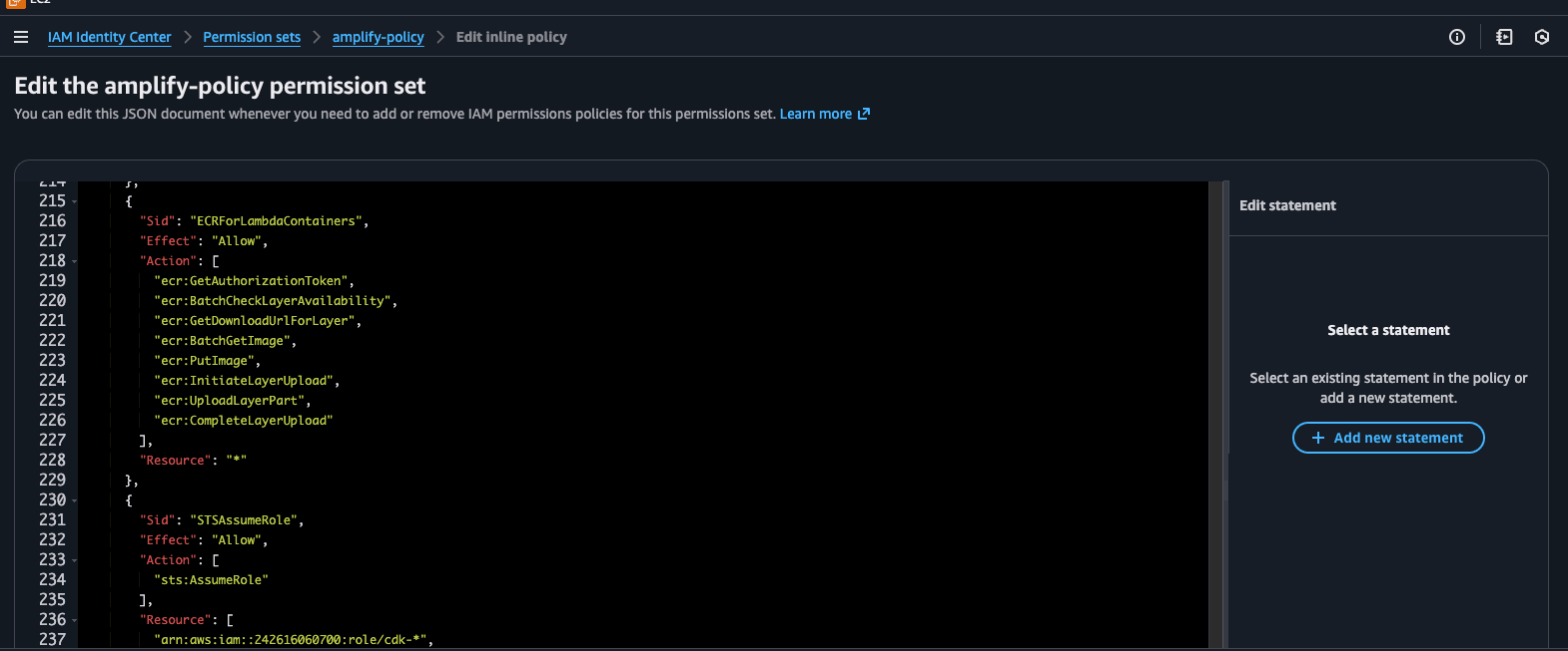 I tried IAM Identity Center f